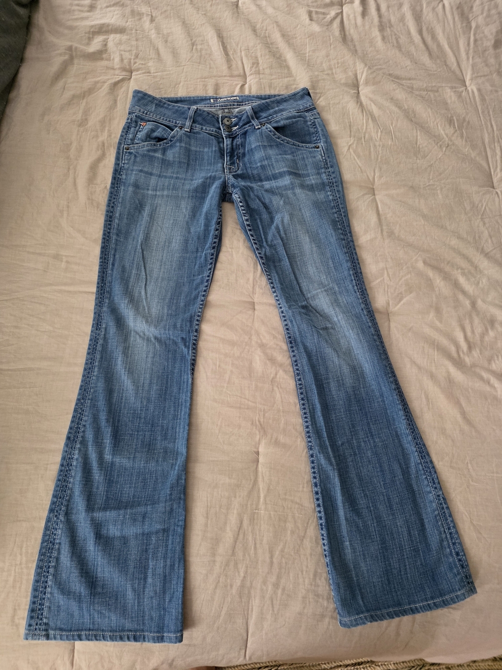 Hudson Jeans Mid-Blue Boot Cut Denim